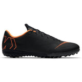 Nike Mercurial VaporX XII Academy Turf Soccer Cleats Black Orange - studzsupply