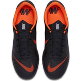 Nike Mercurial VaporX XII Academy Turf Soccer Cleats Black Orange - studzsupply