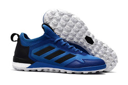 Adidas ACE Five-Legged TF Grass Soccer Shoes Blue/Black/White