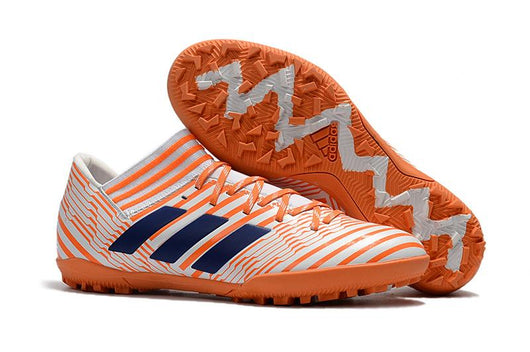 Adidas Nemeziz Series TF Grass Spike Soccer Shoes Orange/White/Black