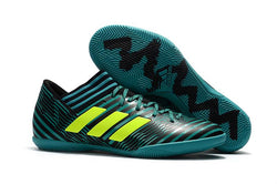 Adidas Nemeziz Series IC Flat Soccer Shoes Blue/Black/Green