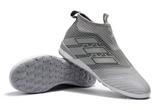 Adidas Sandstorm series IC Indoor Flat Soccer Shoes Gray