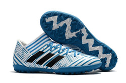Adidas Nemeziz Series TF Grass Spike Soccer Shoes Blue/White/Black