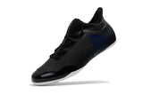 Adidas X series IC Indoor Flat Soccer Shoes Black/Blue