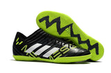 Adidas Nemeziz Series IC Flat Soccer Shoes Black/Green/White