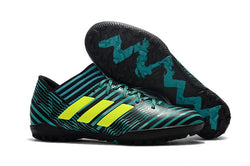 Adidas Nemeziz Series TF Grass Spike Soccer Shoes Green/Black/Lime