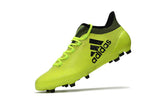 Adidas X series FG Fluorescent TPU Cleats Green/Black