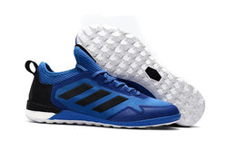 Adidas ACE Five-Apart IC Indoor Flat Soccer Shoes Blue/Black/White
