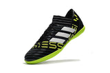 Adidas Nemeziz Series IC Flat Soccer Shoes Black/Green/White