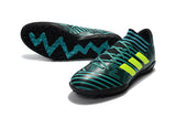 Adidas Nemeziz Series TF Grass Spike Soccer Shoes Green/Black/Lime
