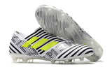 Adidas New Nemeziz Agility FG TPU Cleats White/Black/Green