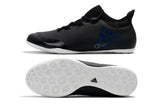 Adidas X series IC Indoor Flat Soccer Shoes Black/Blue
