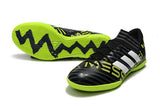 Adidas Nemeziz Series IC Flat Soccer Shoes Black/Green/White