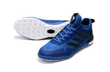 Adidas ACE Five-Apart IC Indoor Flat Soccer Shoes Blue/Black/White