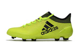 Adidas X series FG Fluorescent TPU Cleats Green/Black