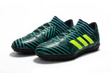 Adidas Nemeziz Series TF Grass Spike Soccer Shoes Green/Black/Lime