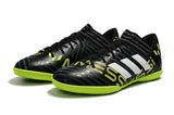 Adidas Nemeziz Series IC Flat Soccer Shoes Black/Green/White