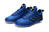 Adidas ACE Five-Apart IC Indoor Flat Soccer Shoes Blue/Black/White