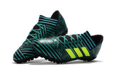 Adidas Nemeziz Series TF Grass Spike Soccer Shoes Green/Black/Lime