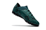 Adidas Nemeziz Series TF Grass Spike Soccer Shoes Green/Black/Lime