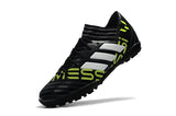 Adidas Nemeziz Series TF Grass Spike Soccer Shoes Black/Gray/Lime/White