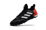 Adidas ACE Five-Legged TF Grass Soccer Shoes Black/White/Red