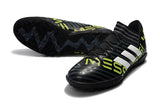 Adidas Nemeziz Series TF Grass Spike Soccer Shoes Black/Gray/Lime/White