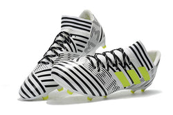 Adidas Nemeziz Messi FG Football Shoes White/Black/Green
