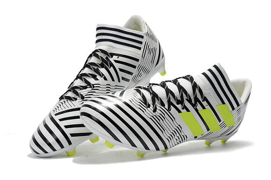 Adidas Nemeziz Messi FG Football Shoes White/Black/Green