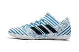 Adidas Nemeziz Series IC Flat Soccer Shoes Blue/White/Black
