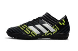 Adidas Nemeziz Series TF Grass Spike Soccer Shoes Black/Gray/Lime/White