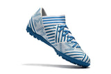Adidas Nemeziz Series TF Grass Spike Soccer Shoes Blue/White/Black