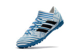 Adidas Nemeziz Series TF Grass Spike Soccer Shoes Blue/White/Black