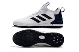 Adidas ACE Five-Legged TF Grass Soccer Shoes White/Blue/Black