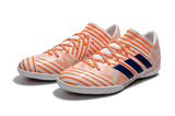Adidas Nemeziz Series IC Flat Soccer Shoes Orange/White/Blue