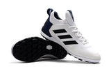 Adidas ACE Five-Legged TF Grass Soccer Shoes White/Blue/Black