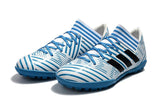 Adidas Nemeziz Series TF Grass Spike Soccer Shoes Blue/White/Black