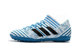Adidas Nemeziz Series TF Grass Spike Soccer Shoes Blue/White/Black