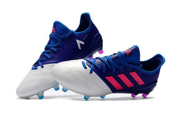 Adidas ACE Series FG Football Shoes Blue/White/Pink