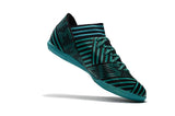 Adidas Nemeziz Series IC Flat Soccer Shoes Blue/Black/Green