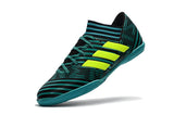 Adidas Nemeziz Series IC Flat Soccer Shoes Blue/Black/Green