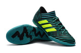 Adidas Nemeziz Series IC Flat Soccer Shoes Blue/Black/Green
