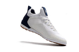 Adidas ACE Five-Apart IC Indoor Flat Soccer Shoes White/Black/Blue/Coffee