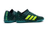 Adidas Nemeziz Series IC Flat Soccer Shoes Blue/Black/Green