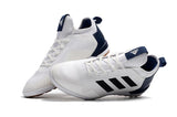 Adidas ACE Five-Apart IC Indoor Flat Soccer Shoes White/Black/Blue/Coffee