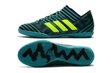 Adidas Nemeziz Series IC Flat Soccer Shoes Blue/Black/Green