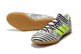 Adidas Nemeziz Series IC Flat Soccer Shoes White/Black/Orange/Green