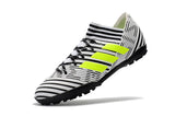 Adidas Nemeziz Series TF Grass Spike Soccer Shoes White/Black/Green