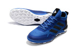 Adidas ACE Five-Legged TF Grass Soccer Shoes Blue/Black/White