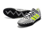 Adidas Nemeziz Series TF Grass Spike Soccer Shoes White/Black/Green